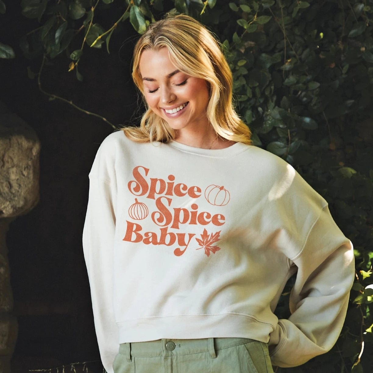Scarlet 31 TOP Spice Baby Fleece Crew Neck Sweater