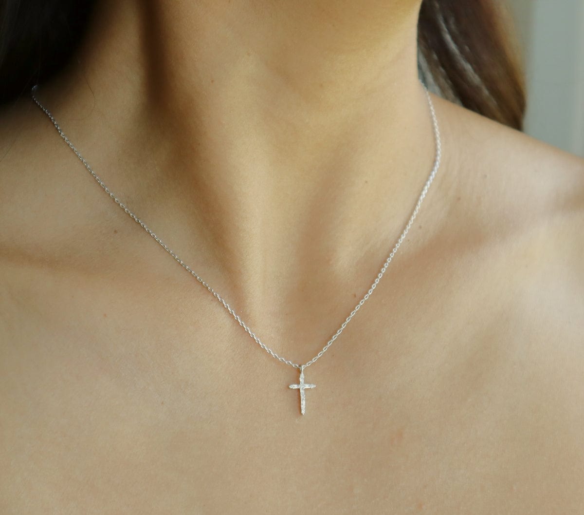 Scarlet 31 Accessories Silver Tetelestai Cross Necklace