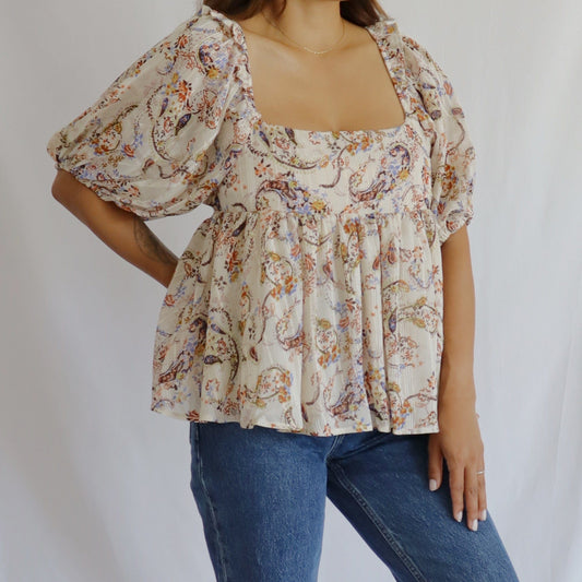 Scarlet 31 TOP Maggie Paisley Top