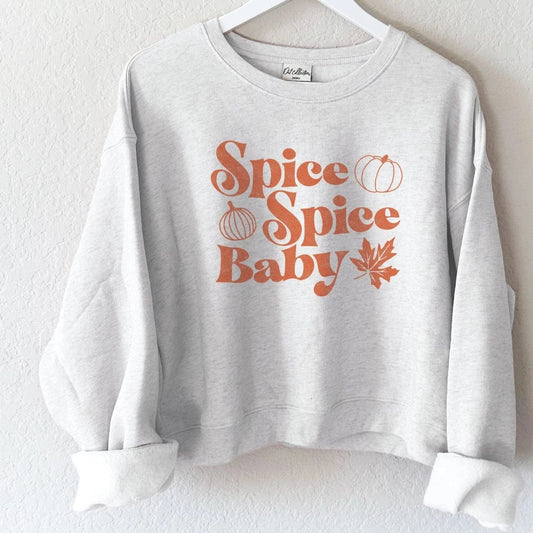 Scarlet 31 TOP Spice Baby Fleece Crew Neck Sweater